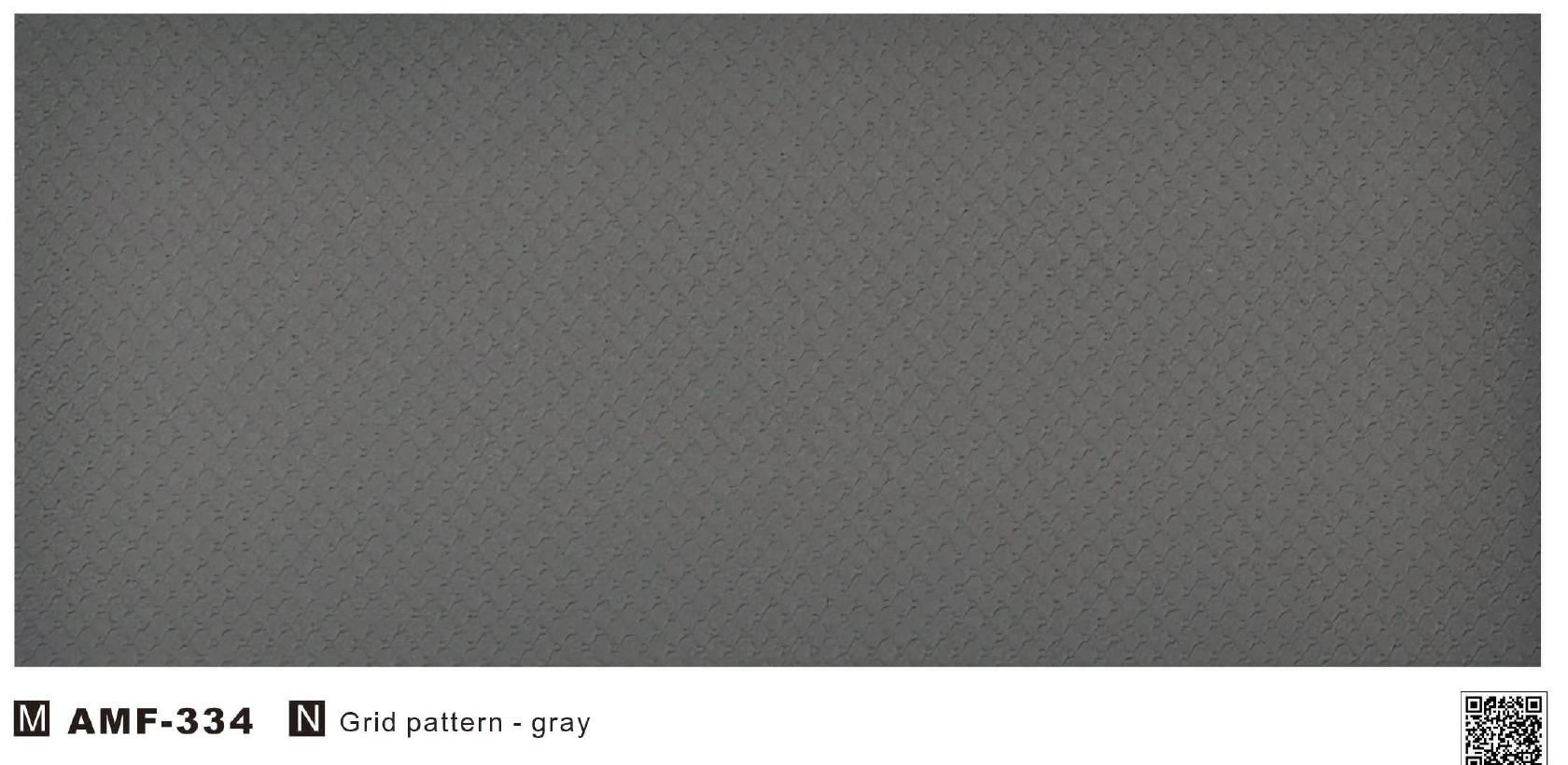 Grid pattern - gray AMF-334